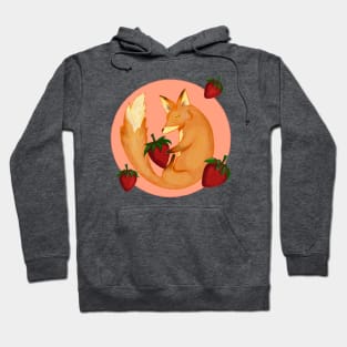 Strawberry Fox Hoodie